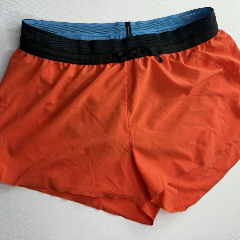 JANJI Running Shorts Athletic Size Adult Medium. Orange. Lined - Picture 3 of 11